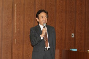 １　林隆一会長の挨拶